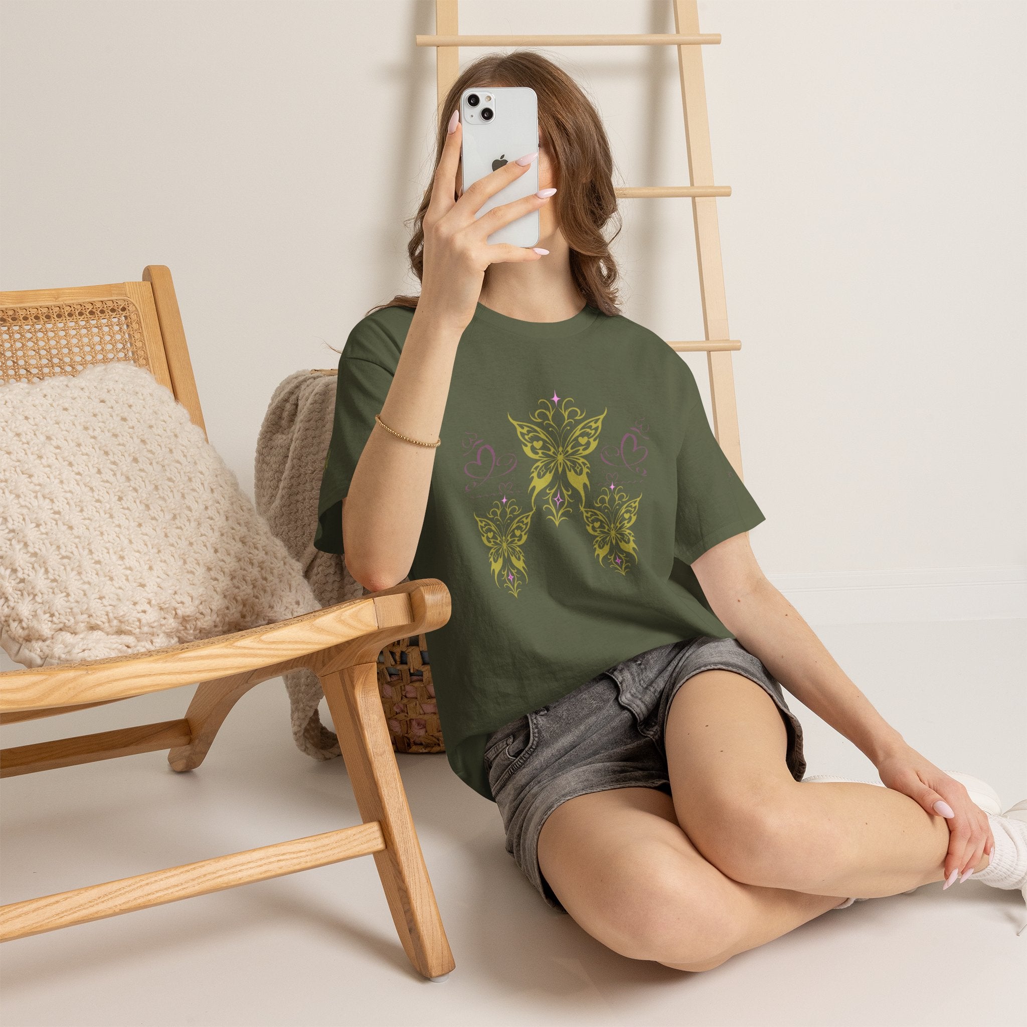 Butterfly Unisex Tee | Alt Emo Creature Graphic Tee