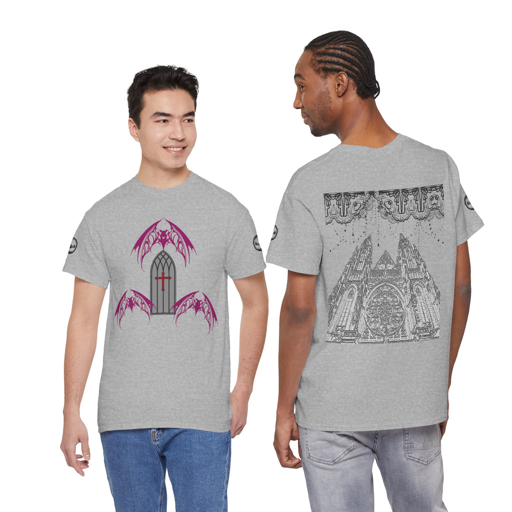 Cathedral Bat Unisex Tee | Gothic Alt Creature Graphic Tee