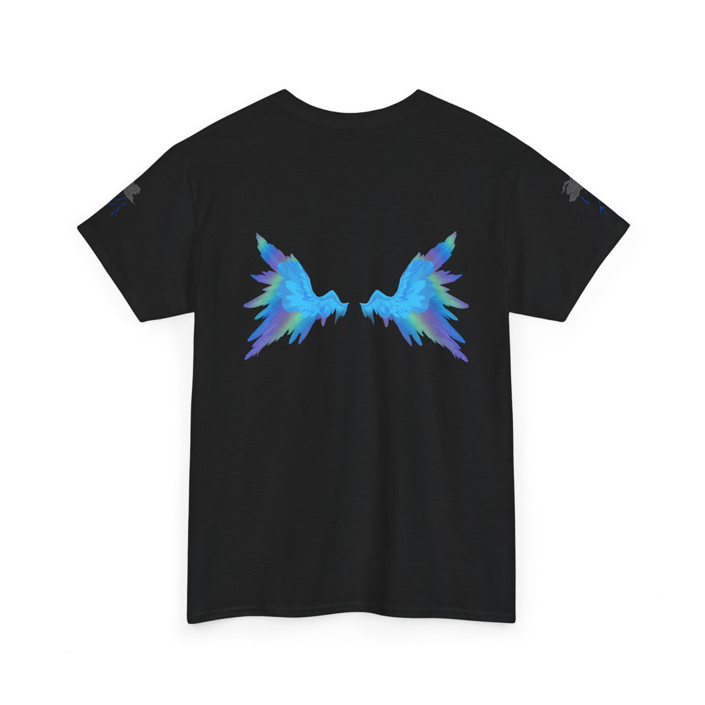 Rainbow Storm Unisex Tee | Alt Emo Colorful Graphic Tee