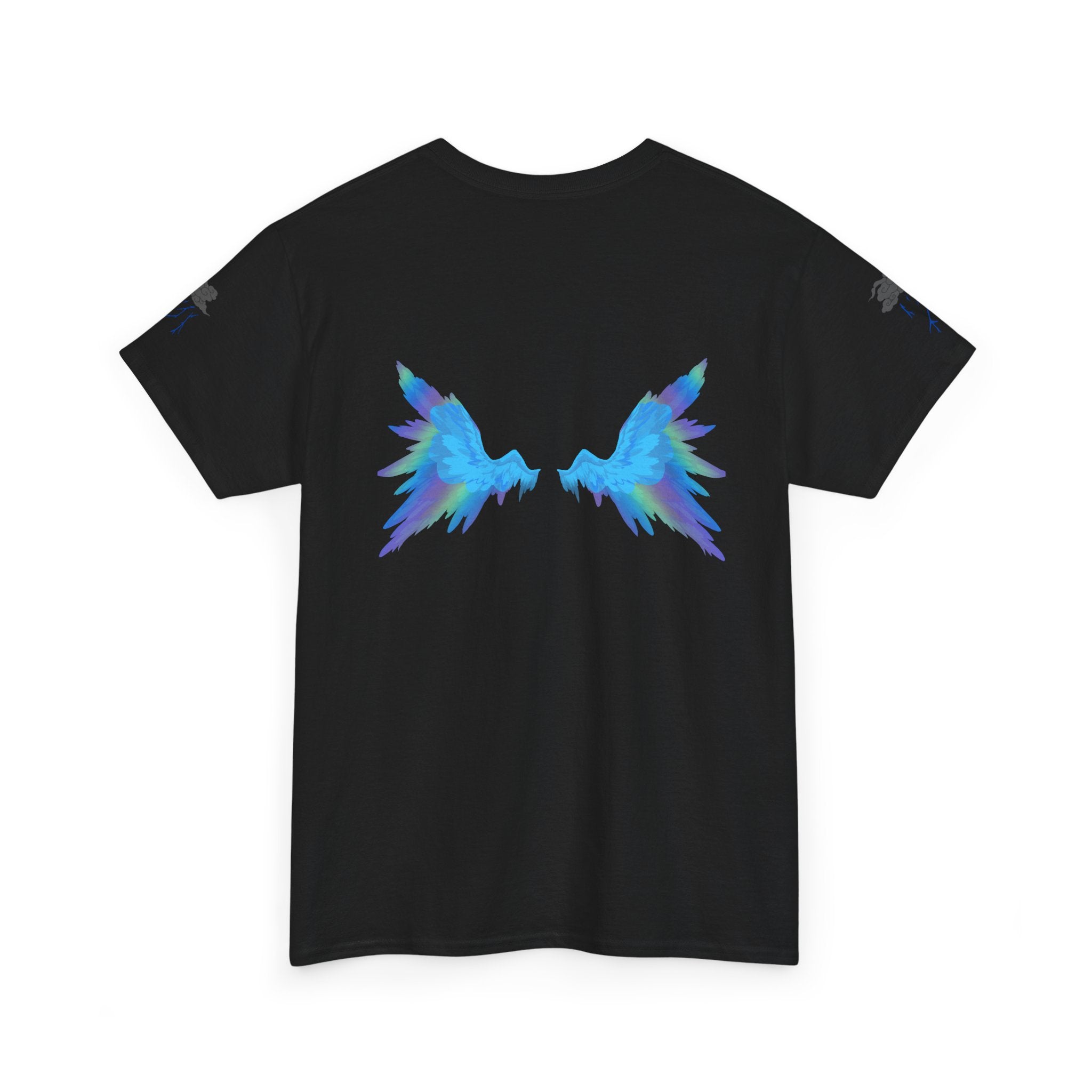 Rainbow Storm Unisex Tee | Alt Emo Colorful Graphic Tee