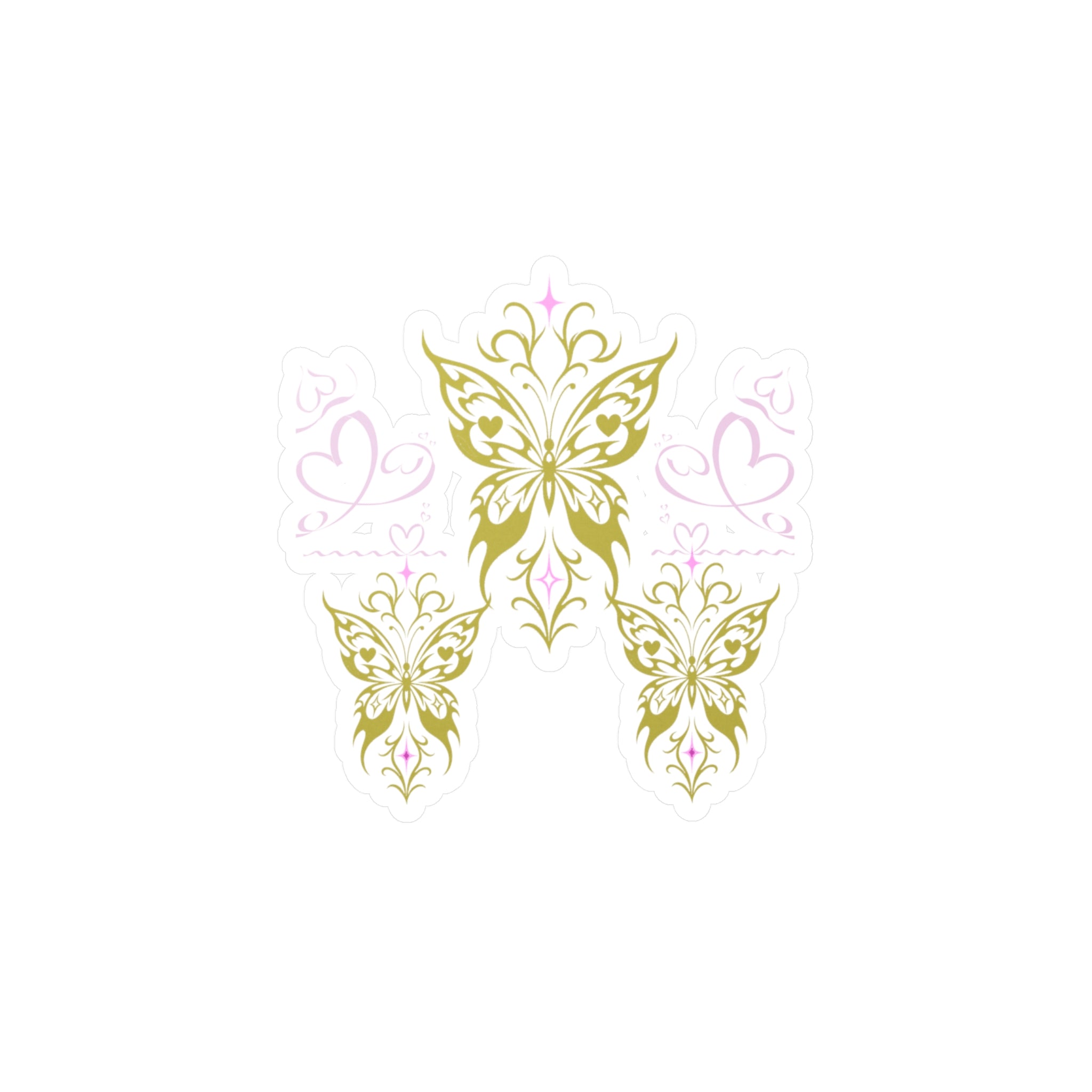 Butterfly Vinyl Decal | Alt Fashion Kindness Fanart Sticker