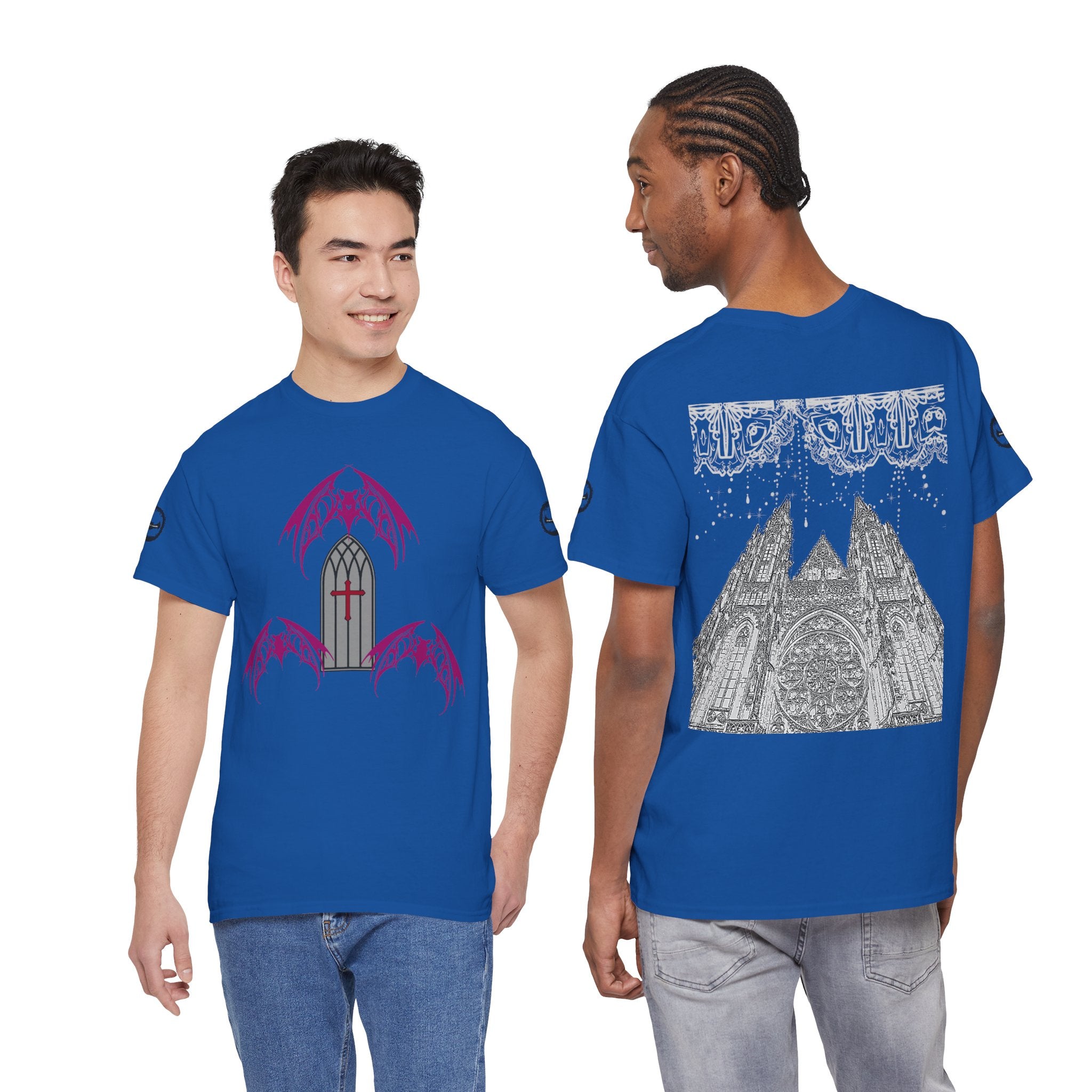 Cathedral Bat Unisex Tee | Gothic Alt Creature Graphic Tee