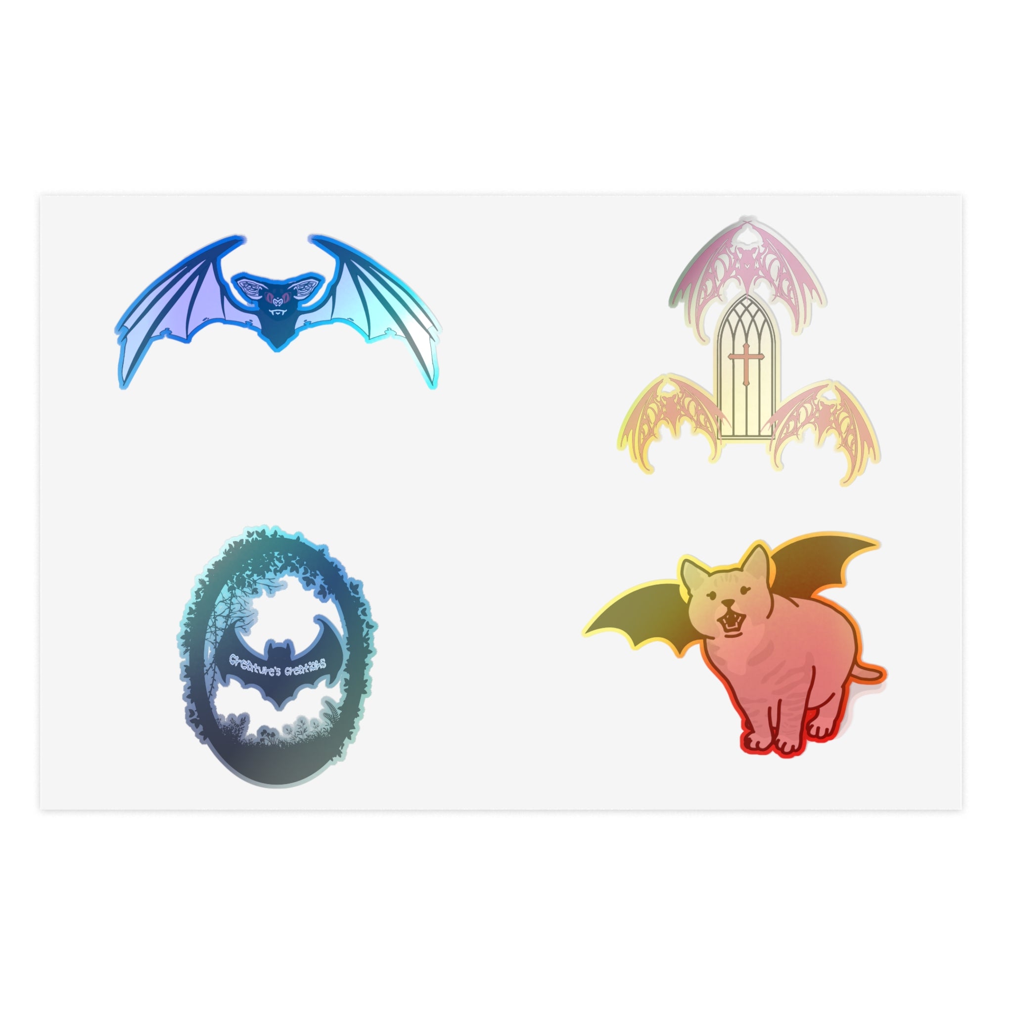 Bat Sticker Sheet