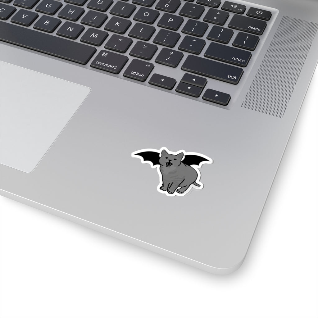 Bat Cat Vinyl Decal | Goth Alt Creature Sticker