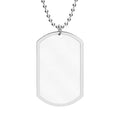 Dog Tag Necklace | Gothic Alt Creature Stainless Steel Jewelry