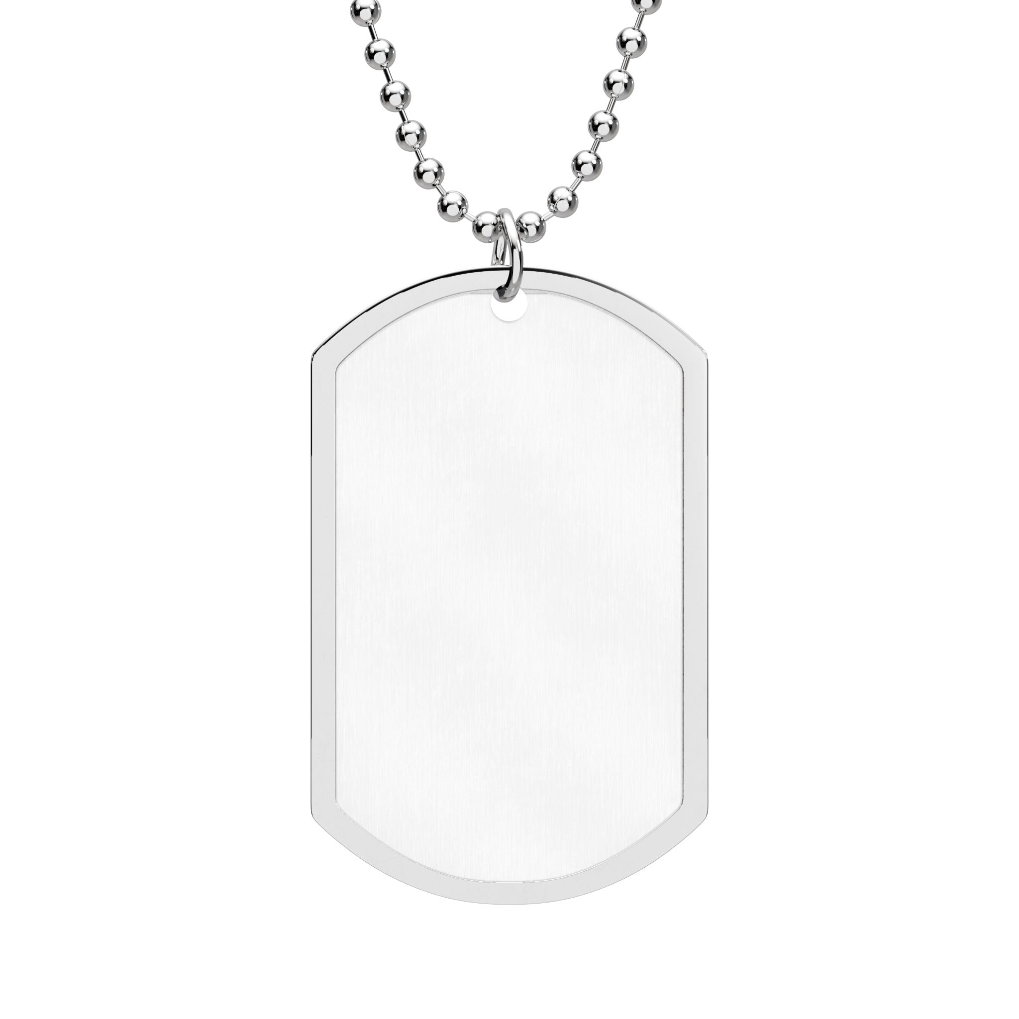 Dog Tag Necklace | Gothic Alt Creature Stainless Steel Jewelry