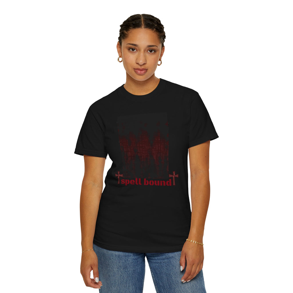 Spell Bound T-Shirt — Gothic Cross Graphic Tee