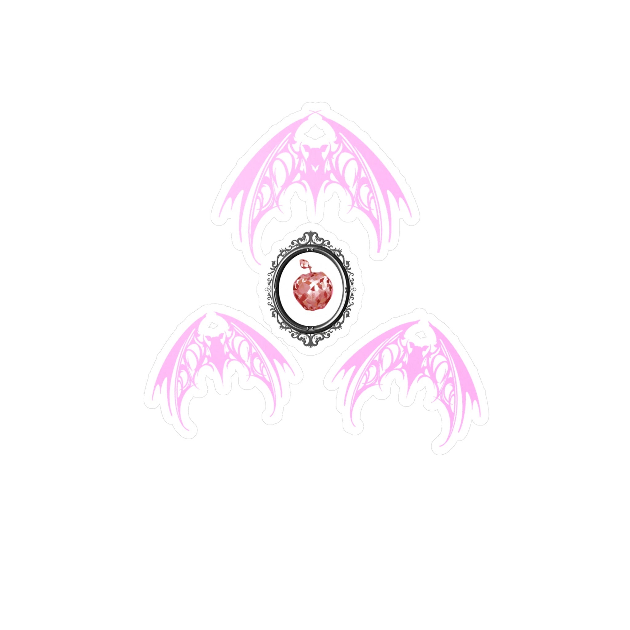 Fruit Bat Vinyl Decal Light Pink | Alt Creature Sticker