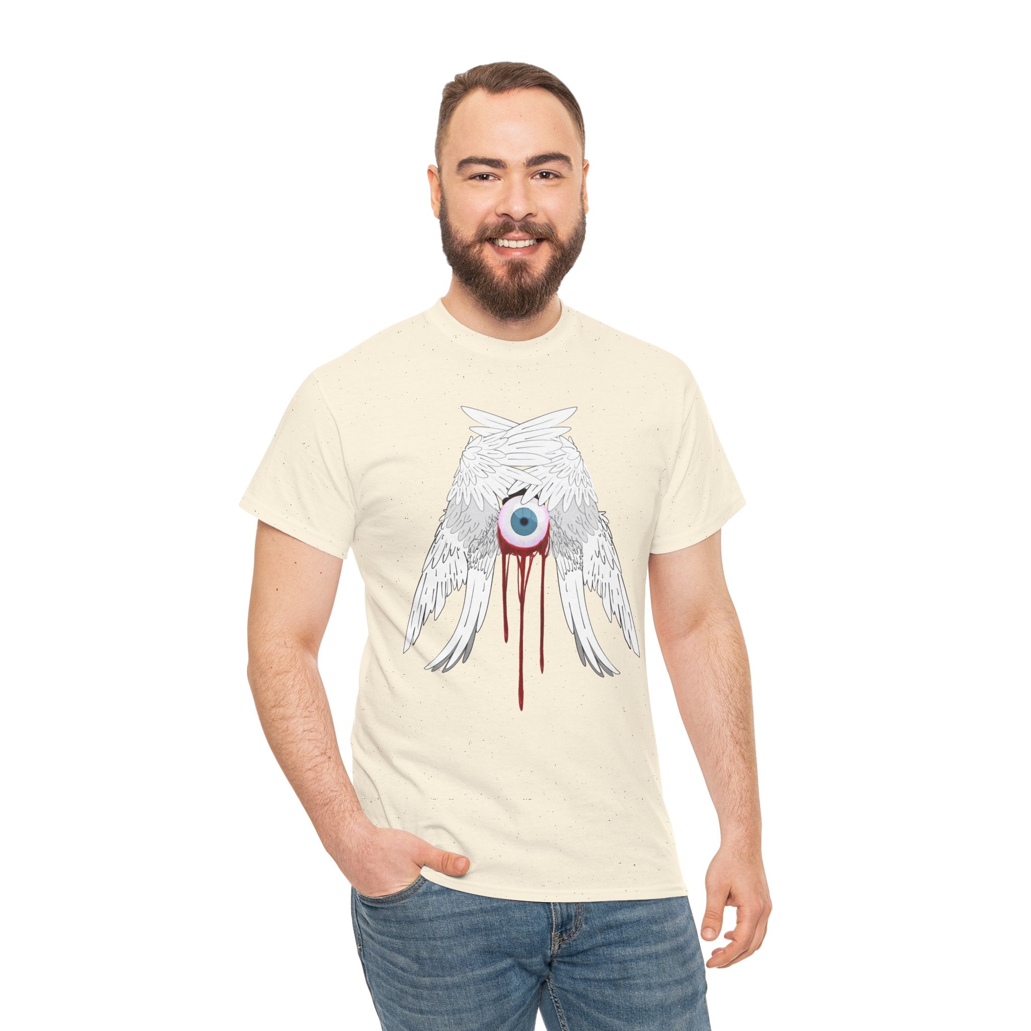 Crying Angel Unisex Tee | Gothic Emo Alt Graphic Tee