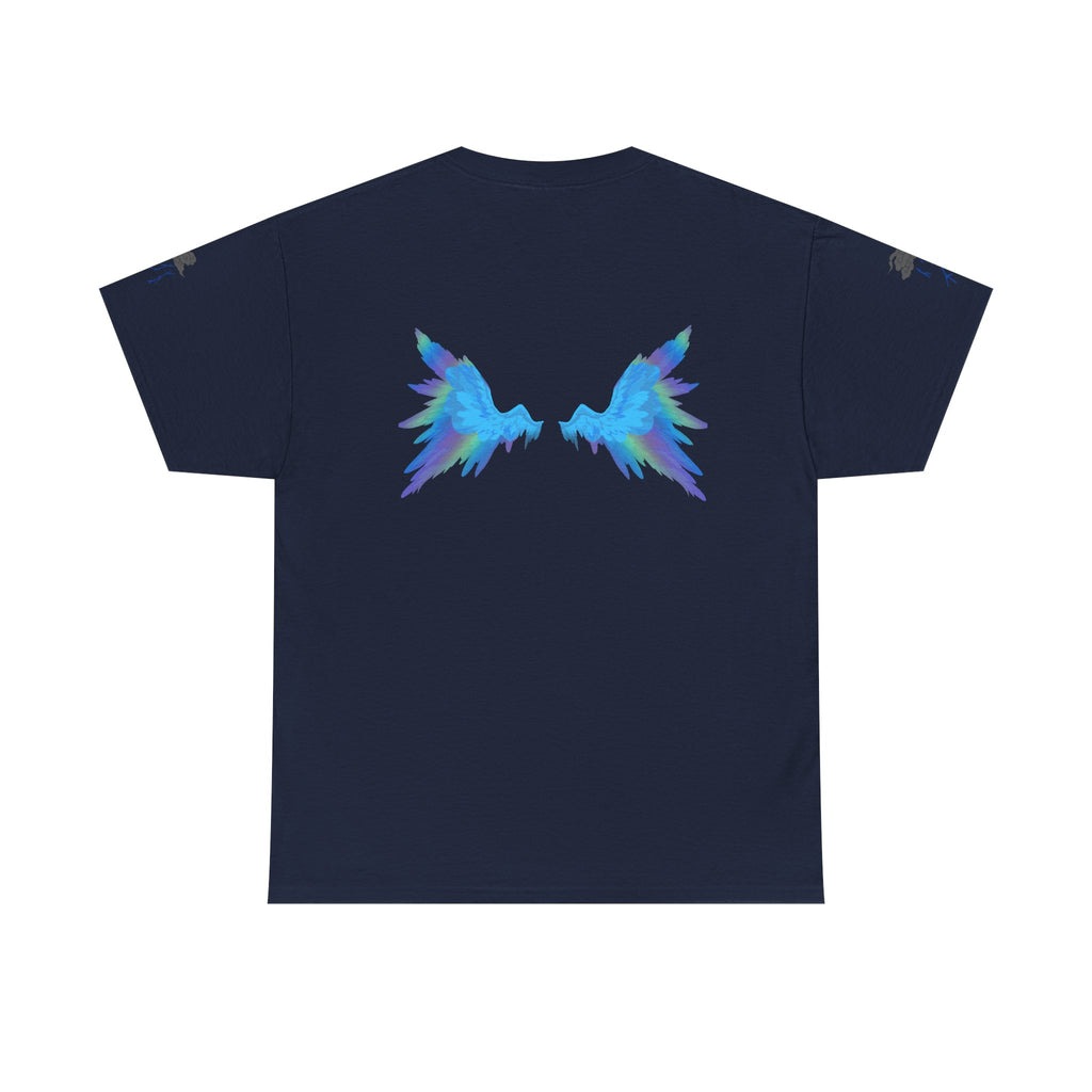 Rainbow Storm Unisex Tee | Alt Emo Colorful Graphic Tee
