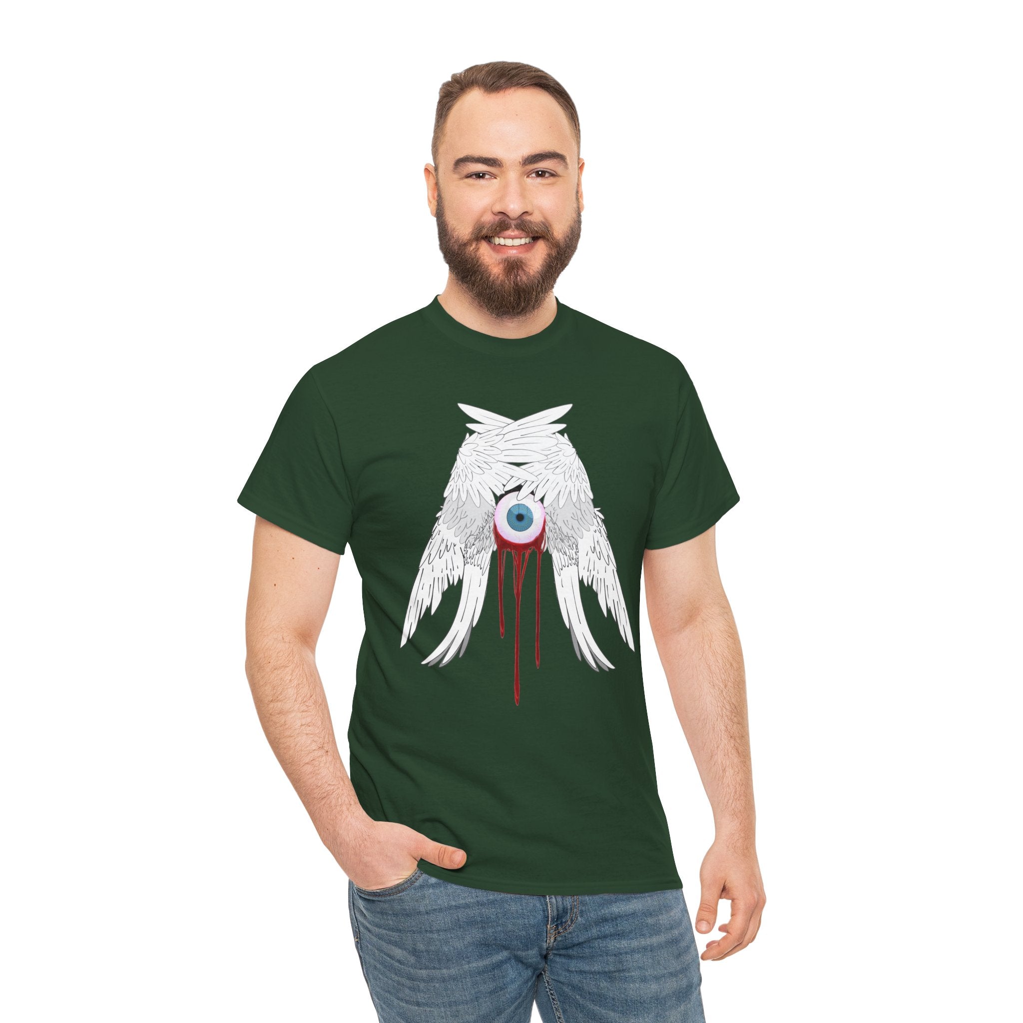 Crying Angel Unisex Tee | Gothic Emo Alt Graphic Tee