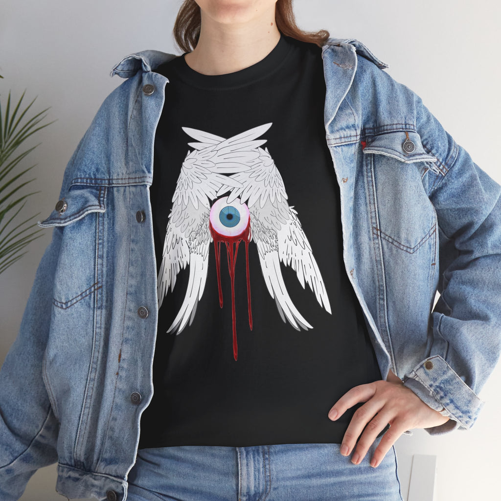 Crying Angel Unisex Tee | Gothic Emo Alt Graphic Tee
