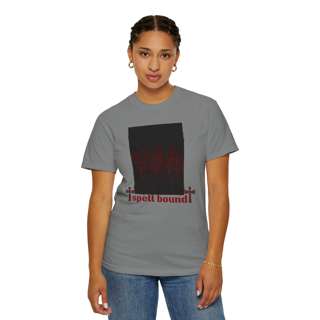 Spell Bound T-Shirt — Gothic Cross Graphic Tee