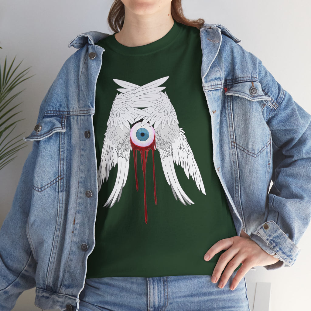 Crying Angel Unisex Tee | Gothic Emo Alt Graphic Tee