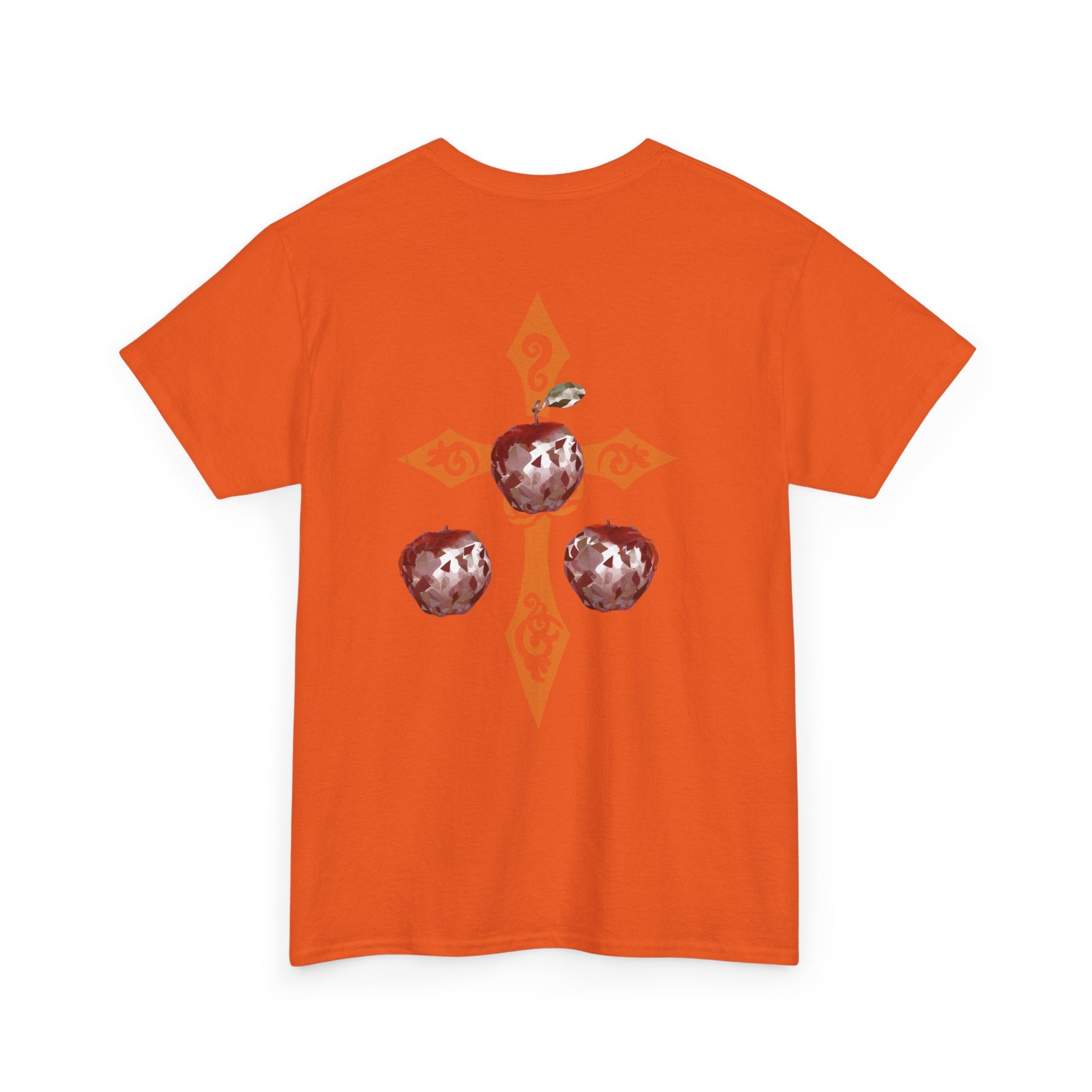 Crystal Apple Cross Graphic Tee | Alt Emo Creature Tee
