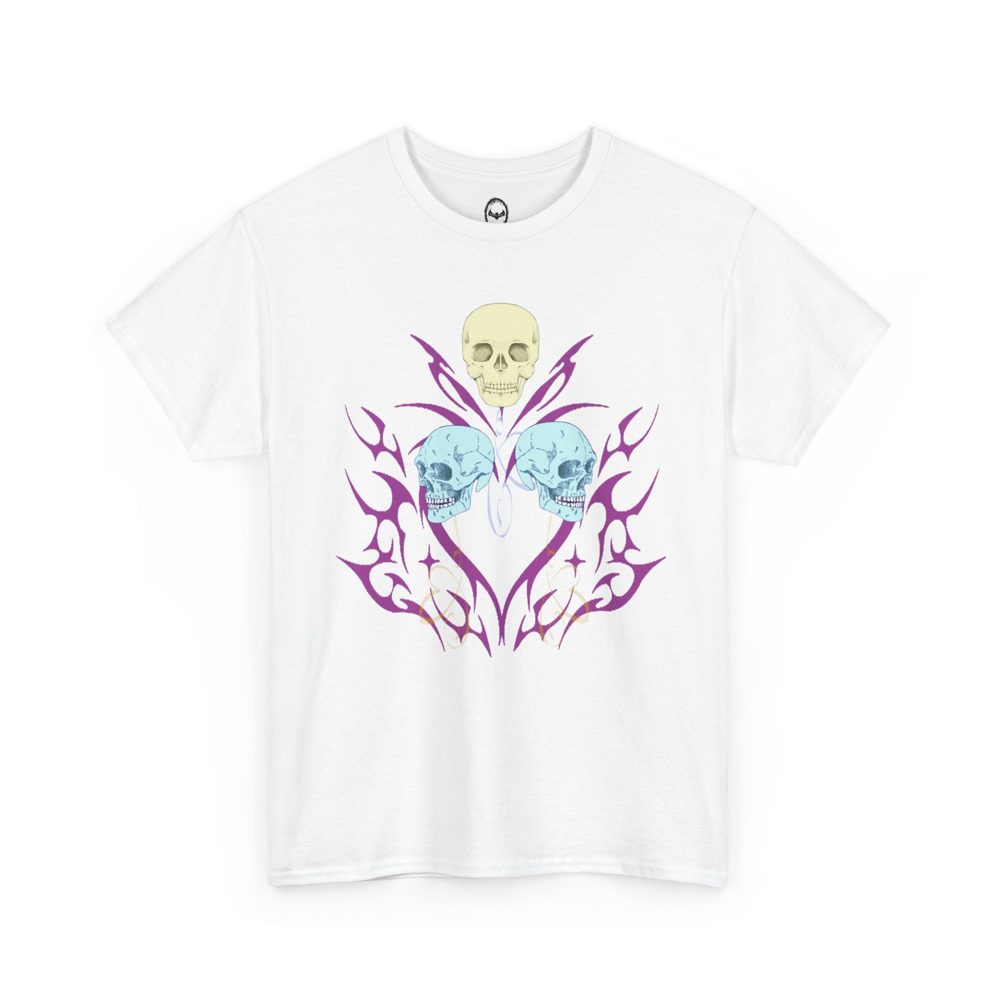 Skull balloon unisex tee punk emo graphic tee