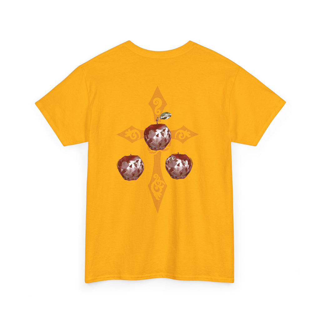 Crystal Apple Cross Graphic Tee | Alt Emo Creature Tee