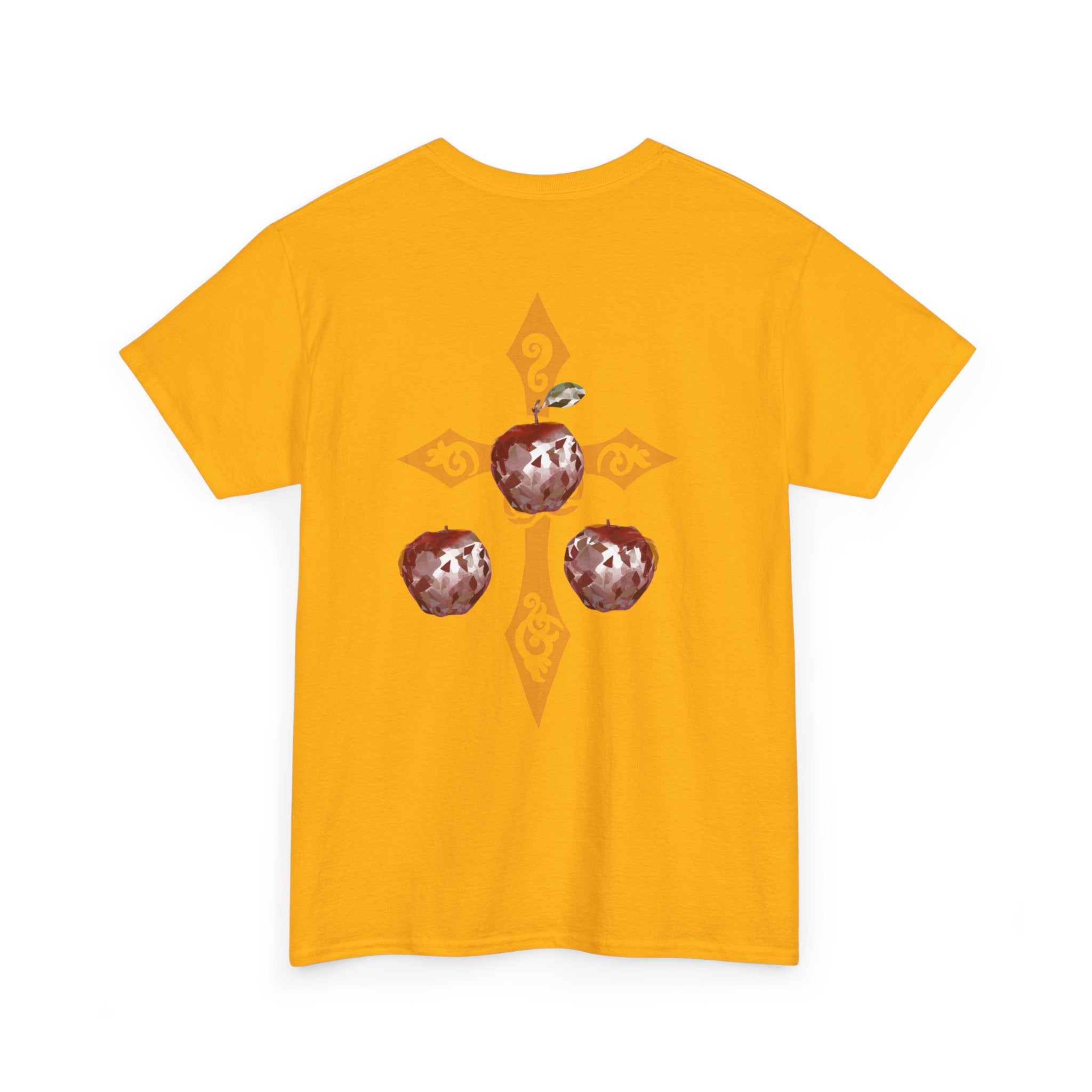 Crystal Apple Cross Graphic Tee | Alt Emo Creature Tee