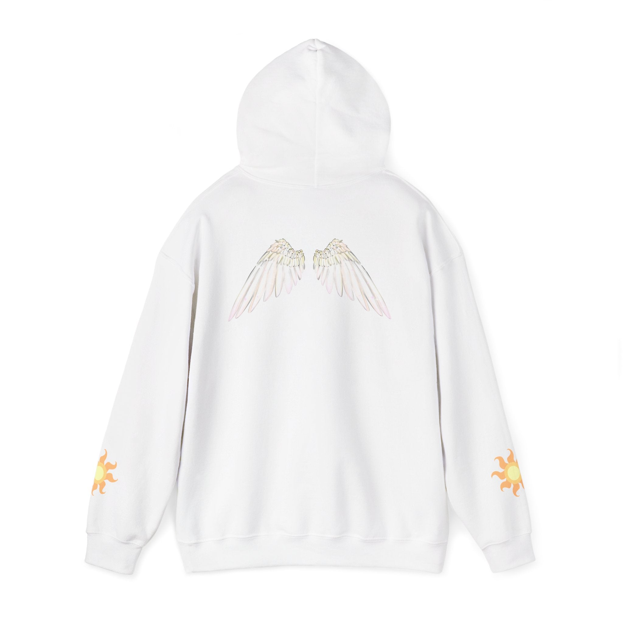 Celestial Alicorn Hoodie | Alt Mythical Wings Moon Graphic Sweatshirt