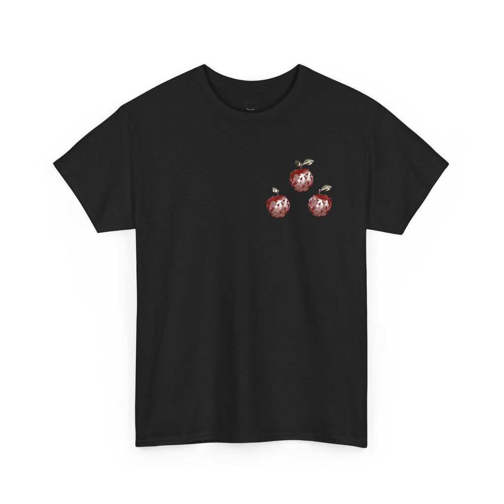 Crystal Apple Cross Graphic Tee | Alt Emo Creature Tee
