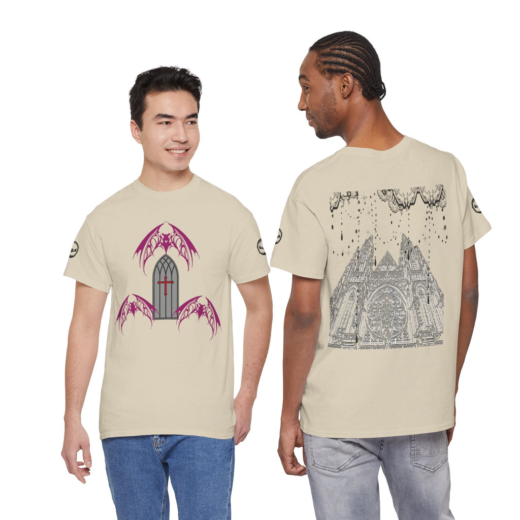 Cathedral Bat Unisex Tee | Gothic Alt Creature Graphic Tee