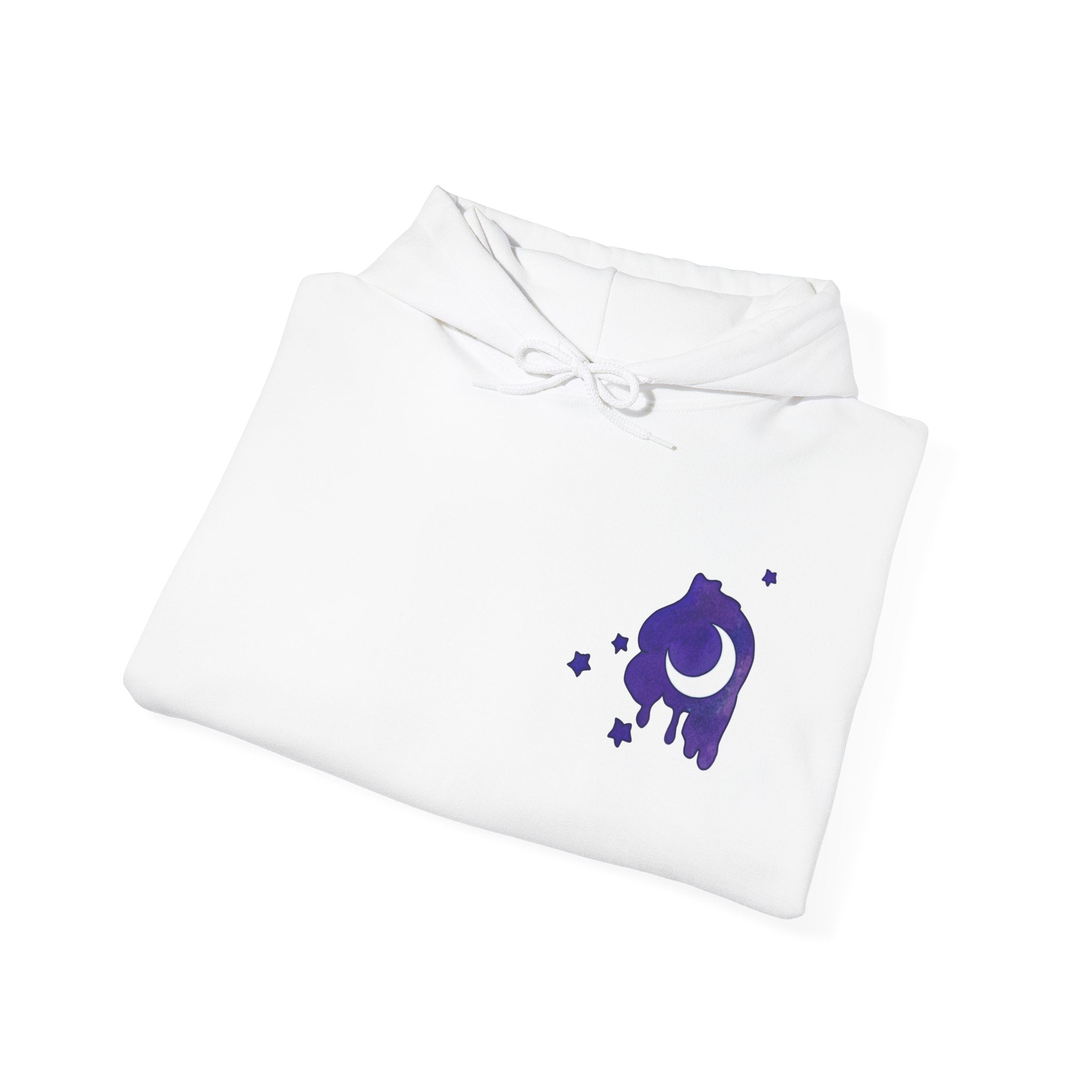 Lunar Alicorn Hoodie | Moody Moon Wings Alt Aesthetic Graphic Sweatshirt