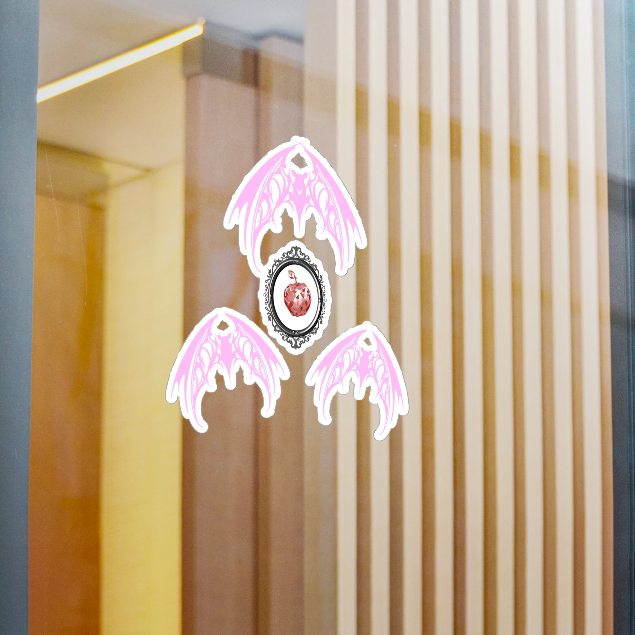 Fruit Bat Vinyl Decal Light Pink | Alt Creature Sticker