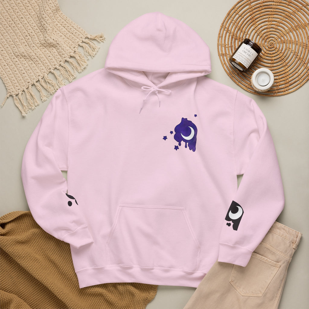 Lunar Alicorn Hoodie | Moody Moon Wings Alt Aesthetic Graphic Sweatshirt