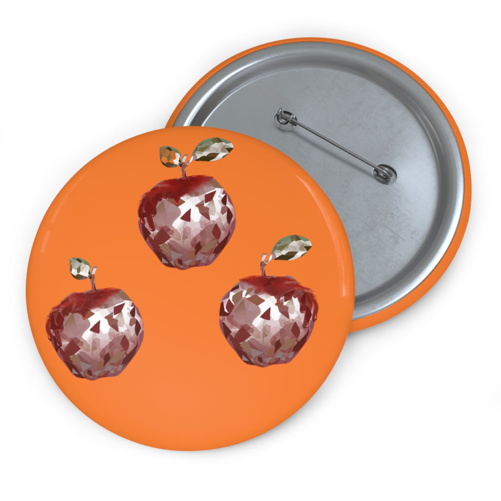 Apples Fanart Button Pin | Honesty Accessory