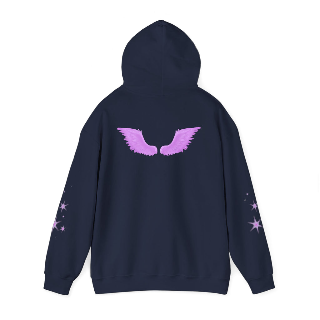 Magic Alicorn Sparkles Hoodie | Mythical Creature Alt Graphic Sweatshirt