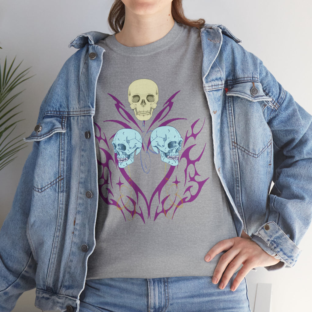 Skull Laughter Balloon Unisex Tee | Punk Emo Alt Graphic Tee