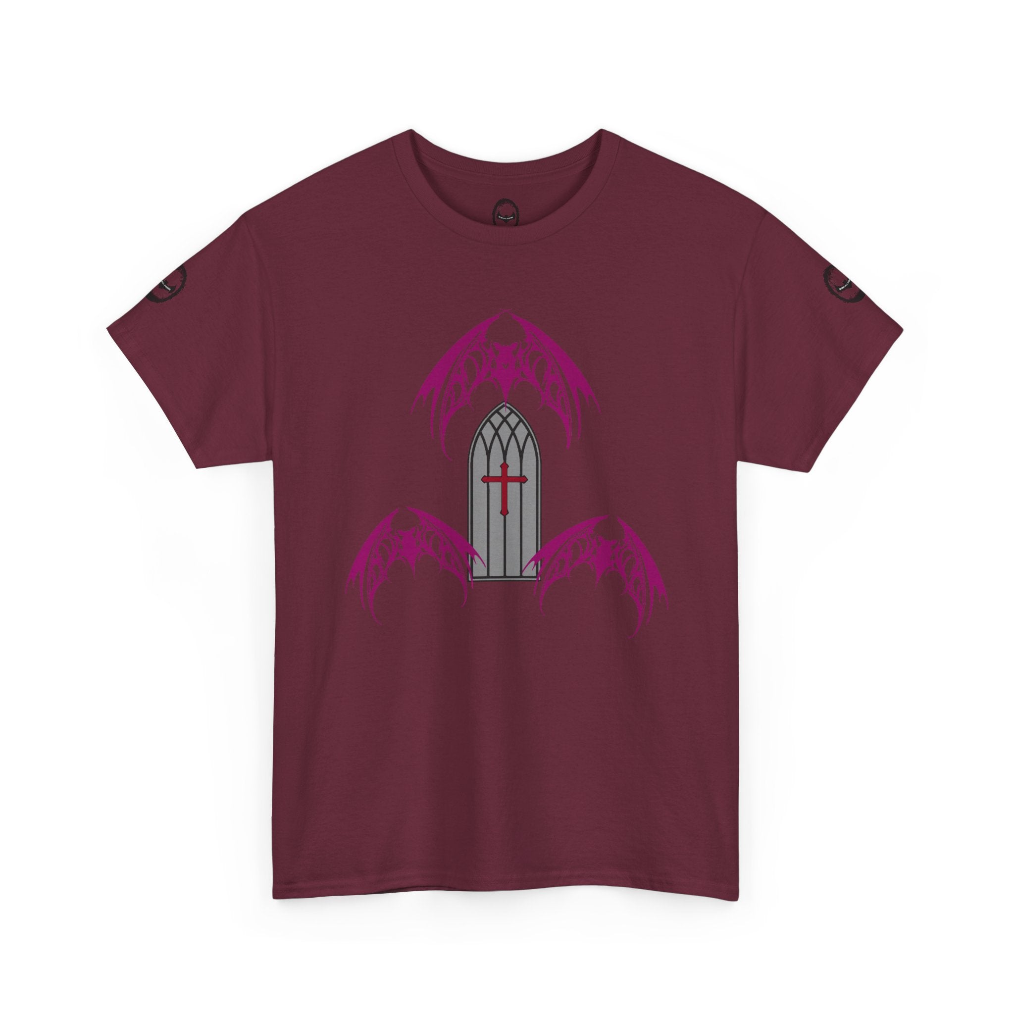 Cathedral Bat Unisex Tee | Gothic Alt Creature Graphic Tee
