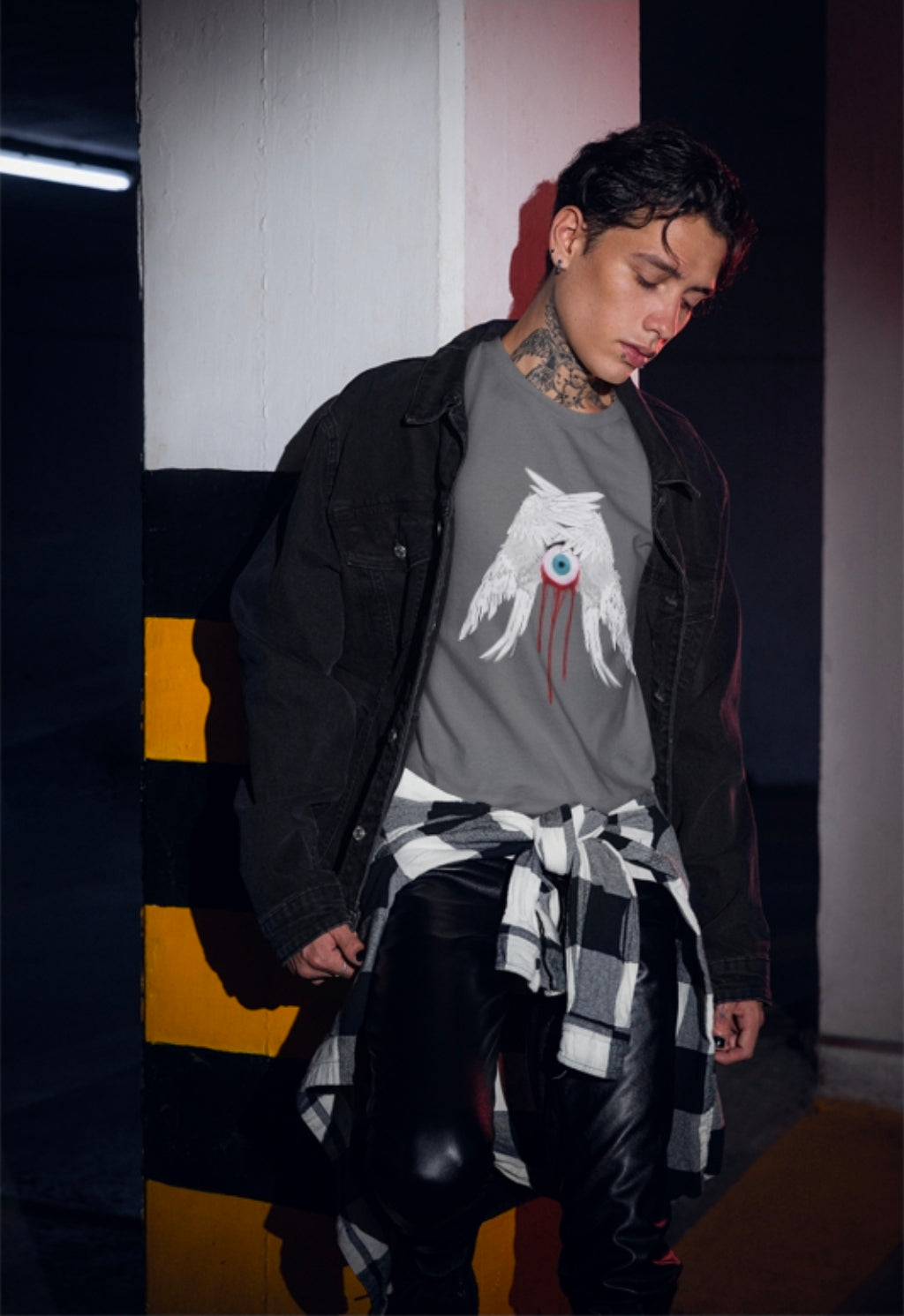 Crying Angel Unisex Tee | Gothic Emo Alt Graphic Tee