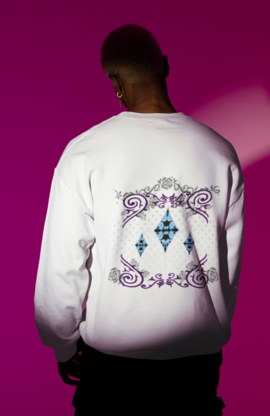 Diamond Sparkle Crewneck Sweatshirt