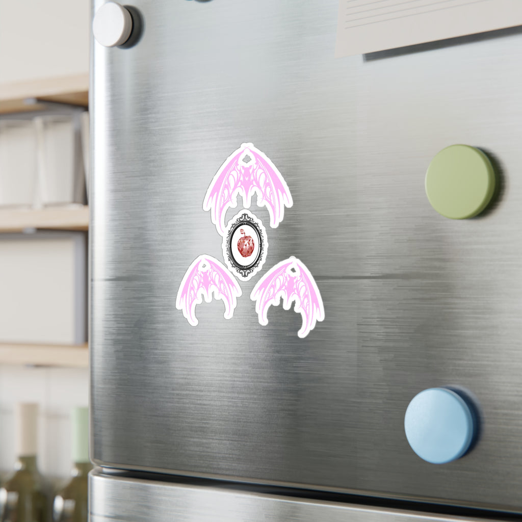Fruit Bat Vinyl Decal Light Pink | Alt Creature Sticker
