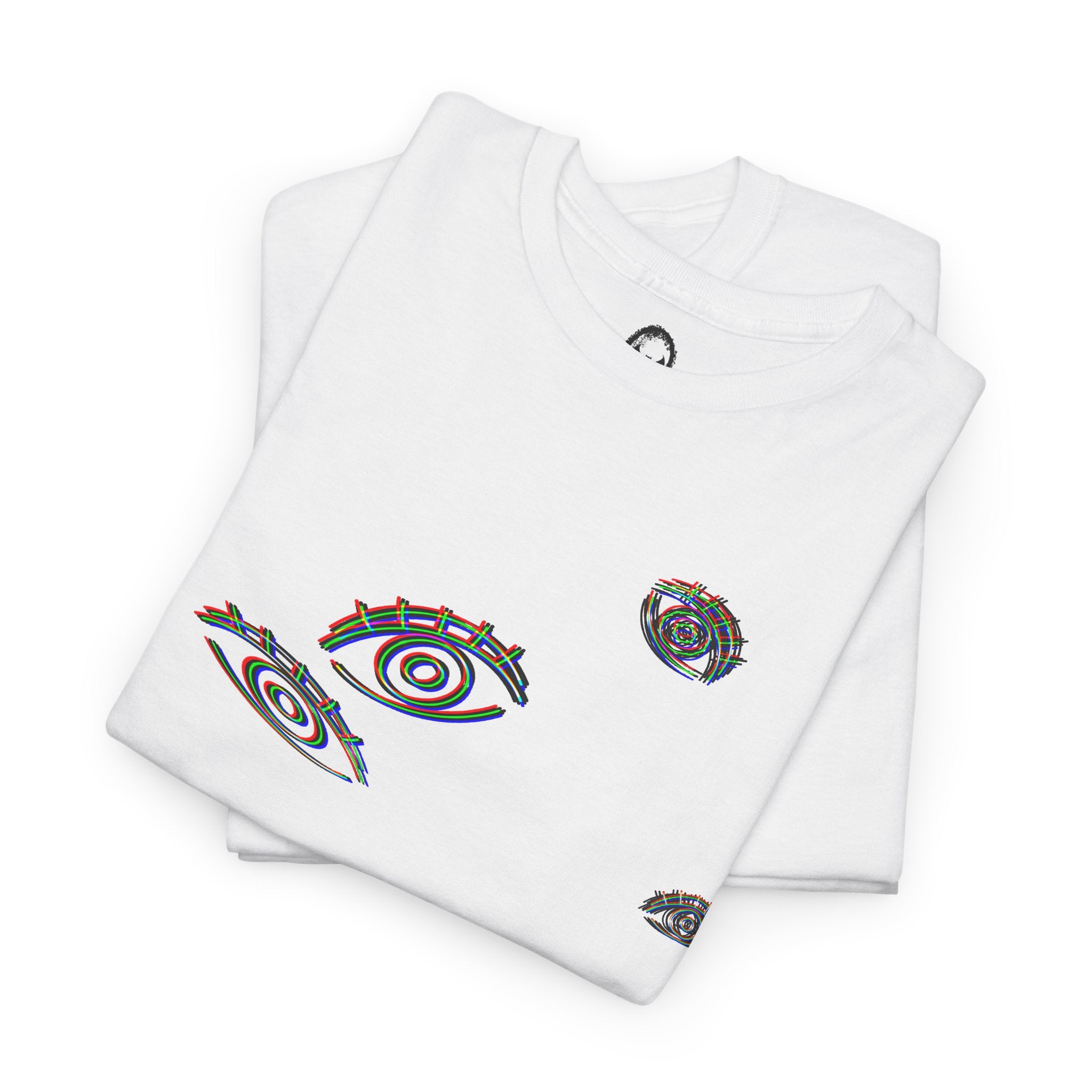 Angel Wings & Eyes Graphic Tee — Spiritual Aesthetic Streetwear
