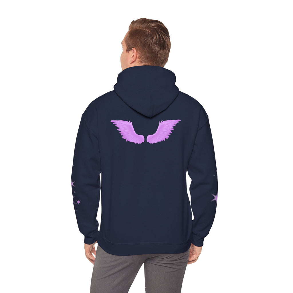 Magic Alicorn Sparkles Hoodie | Mythical Creature Alt Graphic Sweatshirt