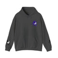 Lunar Alicorn Hoodie | Moody Moon Wings Alt Aesthetic Graphic Sweatshirt