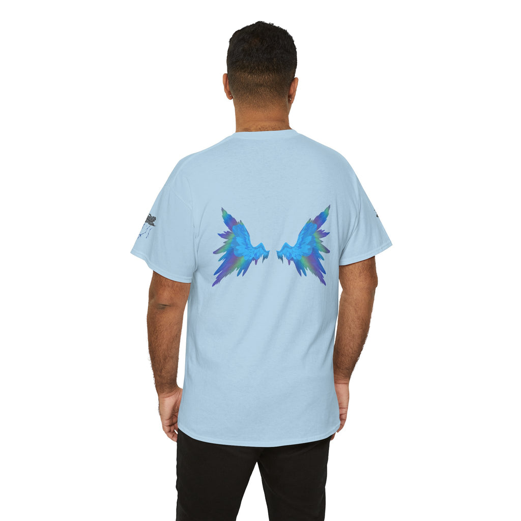 Rainbow Storm Unisex Tee | Alt Emo Colorful Graphic Tee