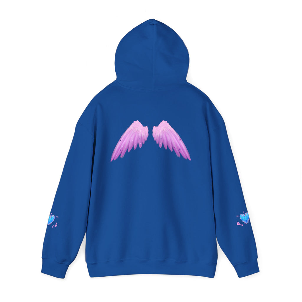Crystal Heart Alicorn Hoodie | Alt Mythical Creature Graphic Sweatshirt Love