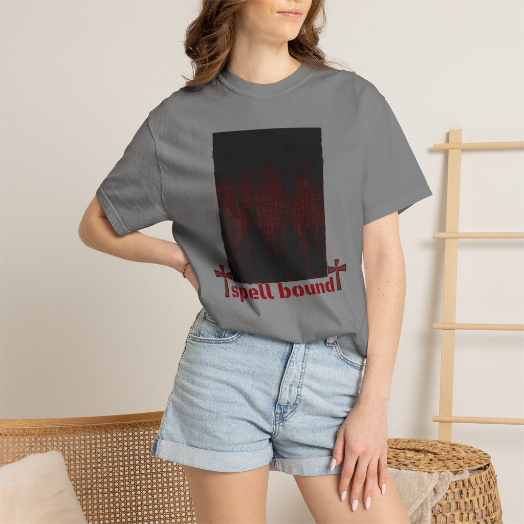 Spell Bound T-Shirt — Gothic Cross Graphic Tee