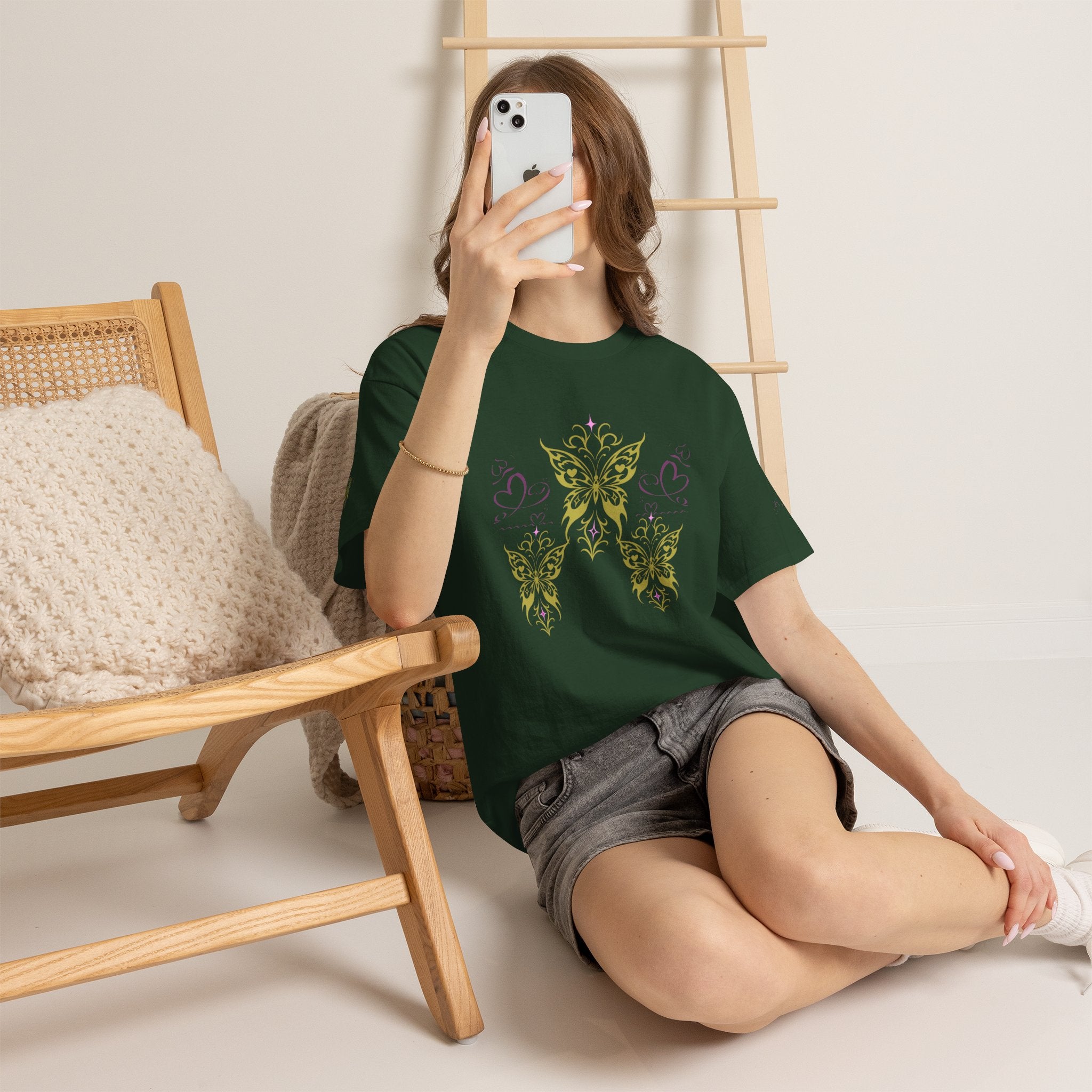 Butterfly Unisex Tee | Alt Emo Creature Graphic Tee