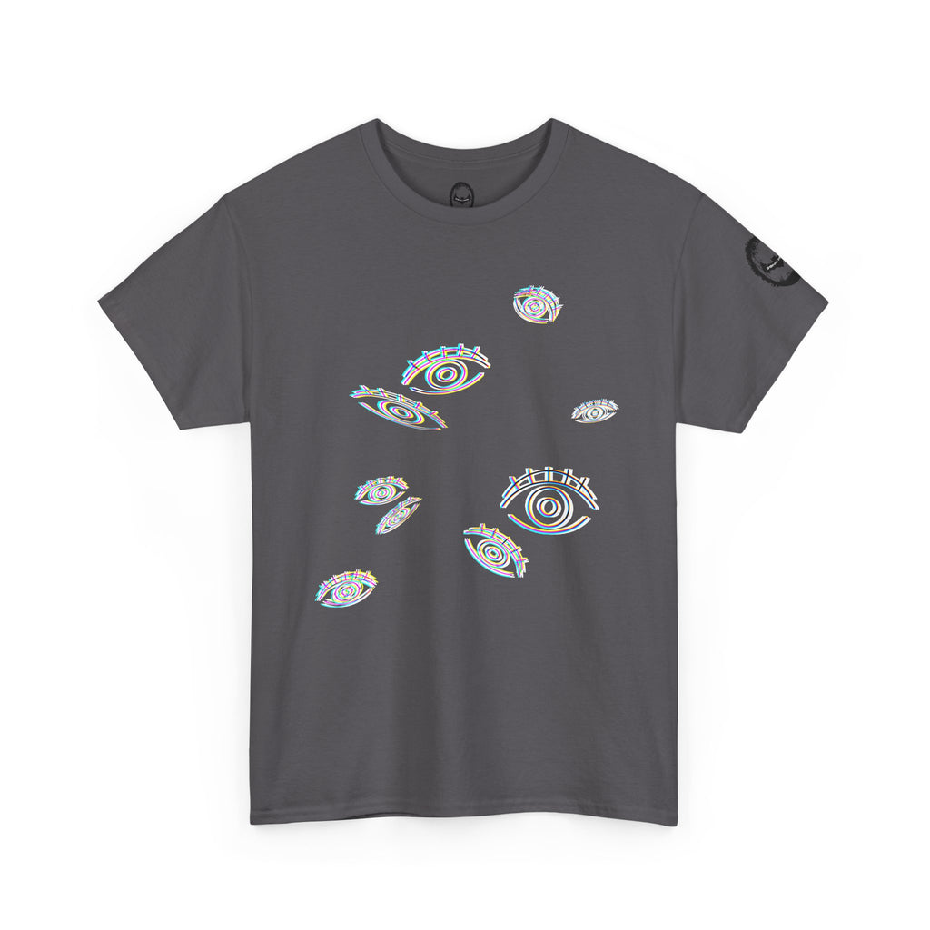 Angel Wings & Eyes Graphic Tee — Spiritual Aesthetic Streetwear