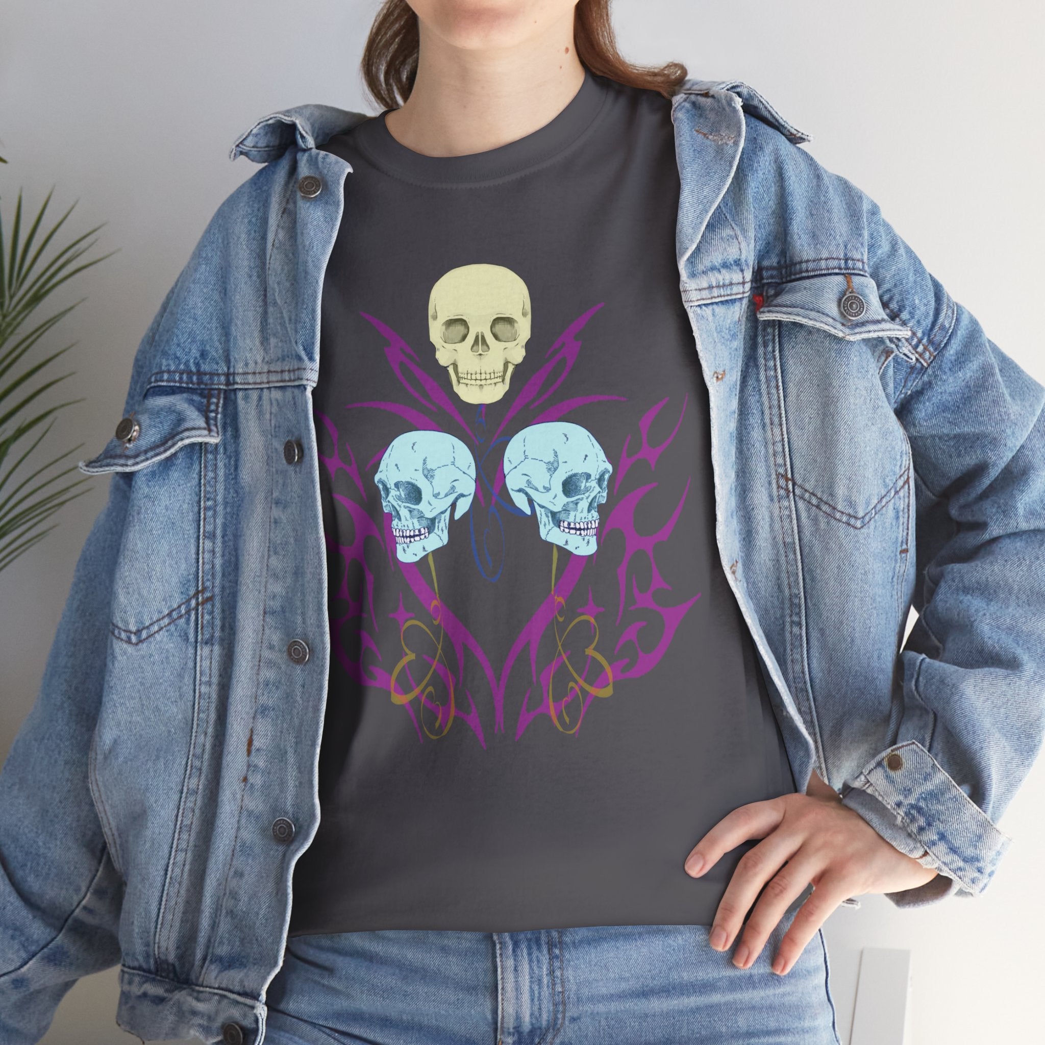 Skull Laughter Balloon Unisex Tee | Punk Emo Alt Graphic Tee