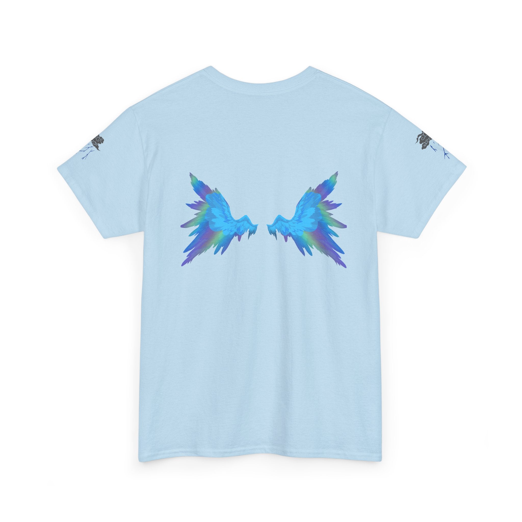 Rainbow Storm Unisex Tee | Alt Emo Colorful Graphic Tee