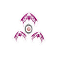 Fruit Bat Vinyl Decal Light Pink | Alt Creature Sticker