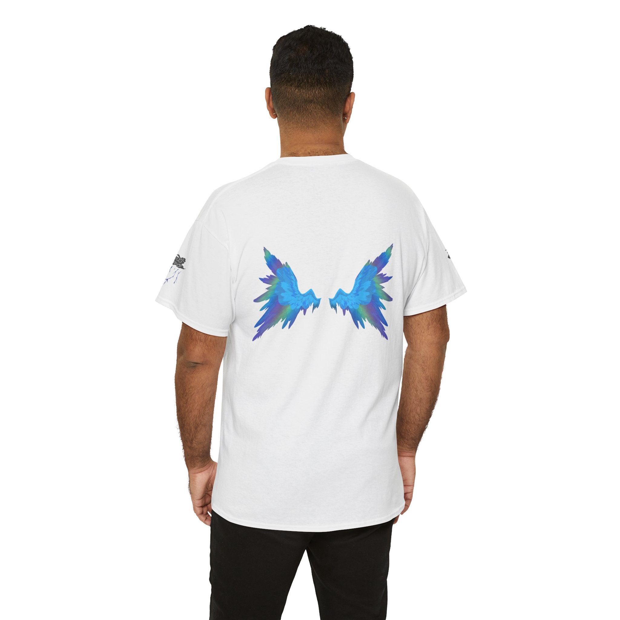 Rainbow Storm Unisex Tee | Alt Emo Colorful Graphic Tee