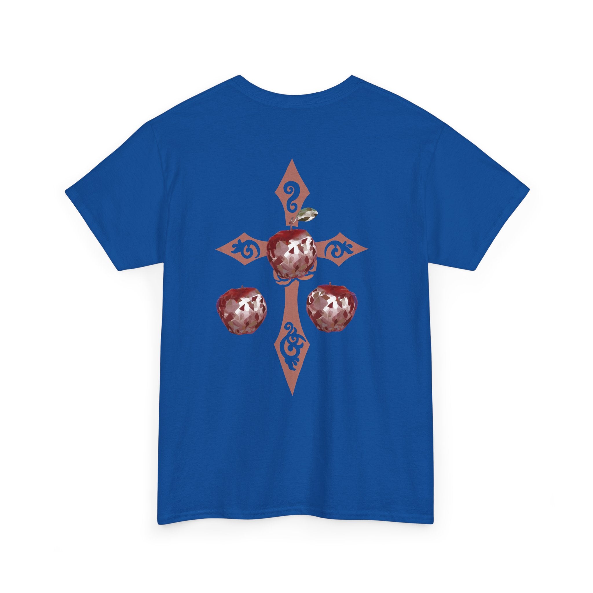 Crystal Apple Cross Graphic Tee | Alt Emo Creature Tee
