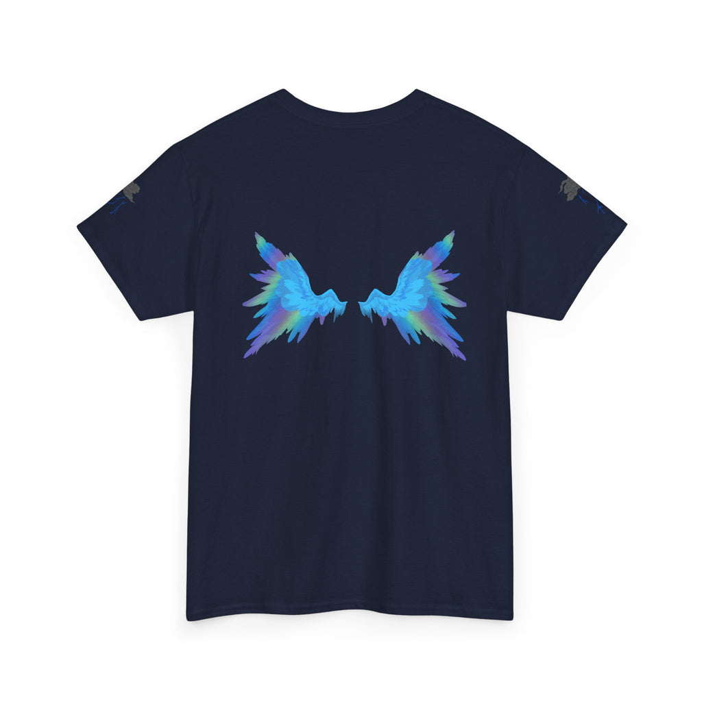 Rainbow Storm Unisex Tee | Alt Emo Colorful Graphic Tee