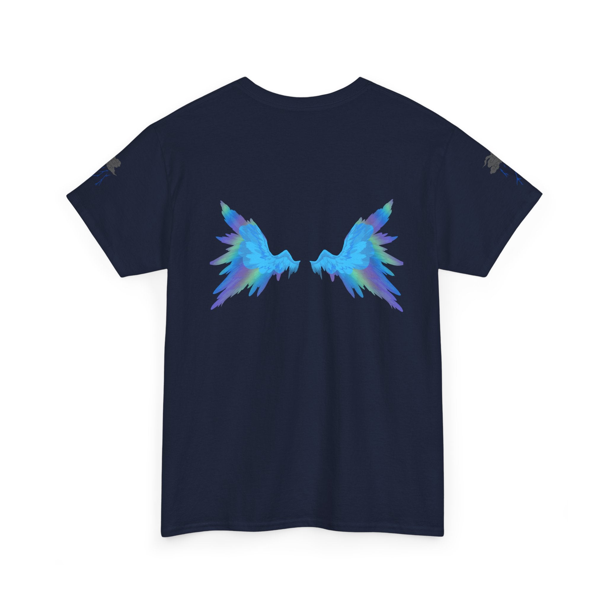 Rainbow Storm Unisex Tee | Alt Emo Colorful Graphic Tee